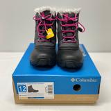 Columbia Shoes | Columbia Childrens Rope Tow Lll Snow Boots | Color: Black/Pink | Size: 12g