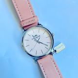 Coach Accessories | Coach Ruby Ipsilaly Women's Watch, 32 Mm Pink Style 14502935, Leather Strap Euc | Color: Pink/Silver | Size: Os