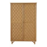 Suzanne Kasler Southport Rattan Cabinet - Ballard Designs