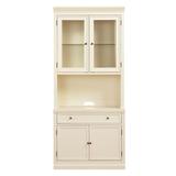 Tuscan Cabinet & Hutch with Doors - Ballard Designs