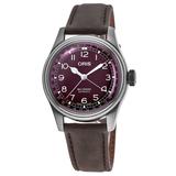 Oris Big Crown Pointer Date Red Dial Brown Leather Strap Men's Watch 01 754 7741 4068-07 5 20 64 01 754 7741 4068-07 5 20 64
