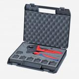 Knipex 97-43-200 Crimp System Pliers for exchangeable crimping dies w/ Case