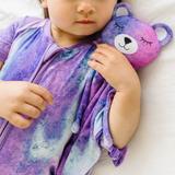 Purple Watercolor - Sleepyhead Bear Lovey - OSFA