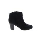 Kenneth Cole REACTION Ankle Boots: Black Print Shoes - Women's Size 7 - Closed Toe