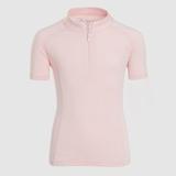 Piper SmartCore Short Sleeve Kids Sun Shirt by SmartPak - XL - Light Rose - Smartpak