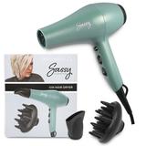 Sassy by Savannah Chrisley Sassy Ceramic Ion Hair Dryer, 1875-watt Salon Dryer w/ Concentrator & Diffuser, Size 4.0 H x 11.0 W x 10.0 D in | Wayfair