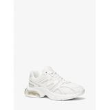 Michael Kors Kit Extreme Mesh and Leather Trainer White 8
