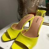 Torrid Shoes | Neon Yellow Mules | Color: Yellow | Size: 11