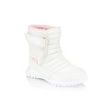 Little Girl's & Girl's Quilted Puffer Snow Boots - Nimbus Cloud - Size 12 (Child)