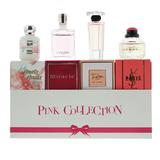 Pink Collection 4 Piece Gift Set: YSL Paris Eau De Parfum 7.5ml - Tresor in Love Eau De Parfum 5ml - Lancôme Miracle Eau De Parfum 5ml - Cacharel Ana