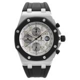Audemars Piguet Rubberclad Steel Silver Dial Watch 25940sk.oo.d002ca.02.a