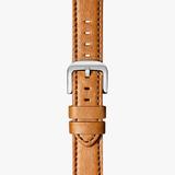 Shinola Watch Strap | Bourbon Leather | 20mm | Extra Long