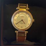 Coach Accessories | Cary Watch, 34 Mm Ladys Nwt Coach Watch. Rose Gold | Color: Gold/Tan | Size: Os
