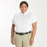 Piper SmartCore Short Sleeve ¼ Zip Sun Shirt - M - White - Smartpak