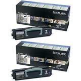 Original Multipack Lexmark X342 MFP Printer Toner Cartridges (2 Pack) -X340A11G