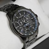 Citizen Eco-drive Pcat Controlled Chronograph Black Dial Watch