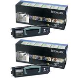 Original Multipack Lexmark X340 MFP Printer Toner Cartridges (2 Pack) -X340A11G