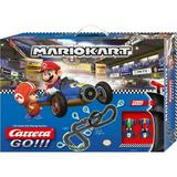 Carrera GO!!! Nintendo Mario Kart - Mach 8 1:43 Scale Slot Car Race Track Set Featuring Mario and Luigi