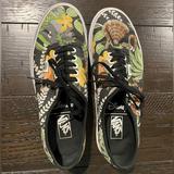 Vans Shoes | 10 Women's 8.5 Men'srare Vans X Disney Jungle Book Authentic Sneakers | Color: Black/Green | Size: 10