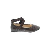 Kenneth Cole REACTION Flats: Slip-on Wedge Casual Brown Shoes - Kids Girl's Size 1 1/2