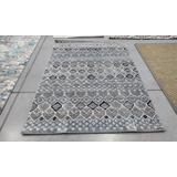 Blue / Ivory 5'-1" X 7'-6" Back Stain Rug, Reduced Price 1172719656
