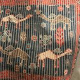 Anthropologie Accents | Anthropologie Small Throw Rug Or Tapestry As Is | Color: Blue/Red | Size: 21x34