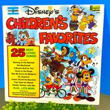 Disney Media | Disneys Childrens Favorites Vtg 1979 Vinyl Disneyland Record 2505 (25) Songs | Color: Orange/Yellow | Size: 12.5x12.5