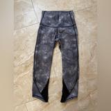 Lululemon Athletica Pants & Jumpsuits | Lululemon Athletica Size 4 Gray Spotted Active Pants | Color: Black/Gray | Size: 4