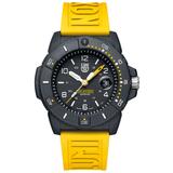 Luminox Original Navy Seal Black Dial With Yellow Strap Mens Watch XS.3601.GF