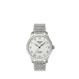 Tissot T41148333 Men's Le Locle Date Bracelet Strap Watch, Silver