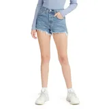 Levi's Women's 501 Original High Rise Shorts 2.5 in Blue, 25" - Women's Outdoor Shorts/Skirts at Academy Sports