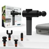 Sharper Image� Powerboost� Deep Tissue Percussion Massager Full Body Massage Gun with 5 Interchangeable Attachments Black