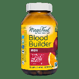 MegaFood Blood Builder - Iron Supplement Shown to Increase Iron Levels without Nausea or Constipation - Energy Support with Iron Vitamin B12 and Folic Acid - Vegan - 180 Tabs