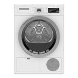 Bosch 800 Series 4 cu. ft. 240-Volt Home Connect White Stackable Electric Ventless Compact Dryer, ENERGY STAR