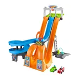 Hot Wheels Racing Loops Tower Track Playset by Little People, Multicolor