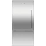 Fisher & Paykel Series 5 31 in. 17.1 cu. ft. Smart Counter Depth Bottom Freezer Refrigerator - Stainless Steel