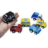 6 Pack/Set Pull Back Cars for Kids Construction Vehicles Toys for Baby Kids 1 2 3 Years Old Boys Child Friction Powered Pull Back and Go Mini Vehicles for Toddlers Party Birthday Christmas Gift