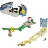 Hot Wheels Mario Kart Track Set 3 Different Tracks With Mario Kart Vehicles And Nemesis From Video Game (Styles May vary)