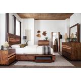 Winslow Smoky Walnut And Coffee Bean Storage Platform Bedroom Set