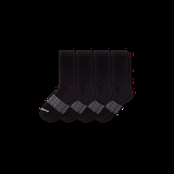 Women's Solids Calf Sock 4-Pack - Black - Small - Bombas