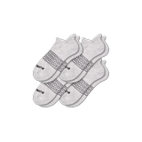 Women's Solids Ankle Sock 4-Pack - Grey - Medium - Bombas