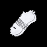 Men's Solids Ankle Socks - White - Medium - Bombas