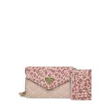Luv Betsey By Betsey Johnson Women s Lbfancy Wallet On A String Crossbody Pink