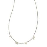 Kendra Scott Women's Necklaces rhod - Silvertone 'Mom' Strand Necklace