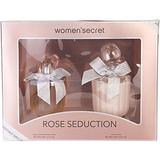 Women'secret Rose Seduction by Women' Secret EAU DE PARFUM SPRAY 3.4 OZ & BODY LOTION 6.7 OZ for WOMEN