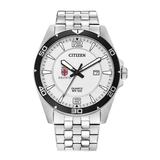 "Men's Brown Bears Citizen Quartz Stainless Steel Watch"