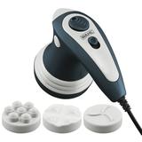 Wahl Deep Rolling Shiatsu Handheld Massager Variable Intensity Intense Circular Kneading Massage for Full Body | White and Blue