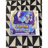 Case And Manual Only No Game Pokemon Moon Nintendo 3ds Authentic