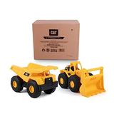 Construction Toy Dump Truck And Loader Combo Pack Indoor And Outdoor