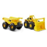 CatToysOfficial Toy Construction Vehicle 2 Pack Yellow